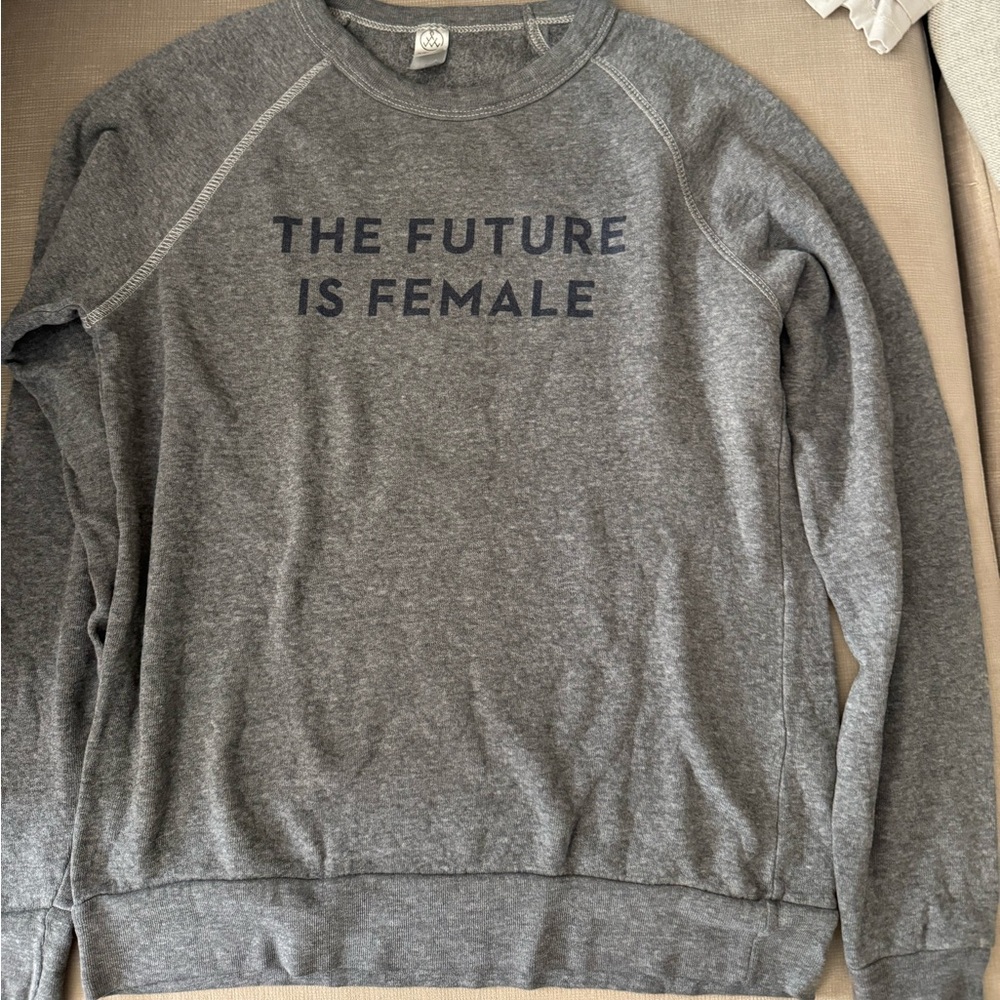 Alternative Apparel Gray Crew Neck Sweater